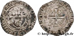 CHARLES VIII Blanc à la couronne n.d. Tours TB+