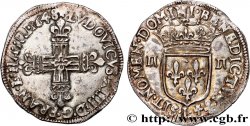 LOUIS XIV LE GRAND OU LE ROI SOLEIL Quart d écu, titulature côté croix 1648 Bayonne