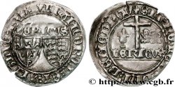 HENRY VI DE LANCASTRE - ROI DE FRANCE (1422-1453) - ROI D ANGLETERRE (1422-1461) et (1470-1471) Blanc aux écus n.d. Saint-Lô TTB