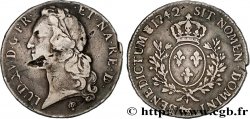 LOUIS XV THE WELL-BELOVED Écu dit “au bandeau” de Béarn 1742 Pau