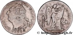 LOUIS XVI Écu dit au génie , type FRANÇOIS 1792 Paris