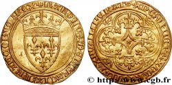 CHARLES VI LE FOU OU LE BIEN AIMÉ Écu d or à la couronne n.d. Rouen