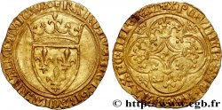 CHARLES VI LE FOU OU LE BIEN AIMÉ Écu d or à la couronne n.d. Crémieu TTB