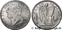 LOUIS XVI Écu dit au génie , type FRANÇOIS 1792 Paris