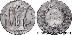 LA CONVENTION Six livres dit au génie 1793 Paris