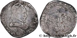 HENRI III Demi-franc au col plat 1587 Limoges