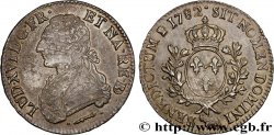 LOUIS XVI Écu aux branches d olivier 1782 Pau
