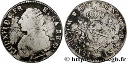 LOUIS XVI Écu aux branches d olivier 1783 Pau