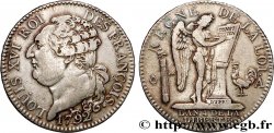 LOUIS XVI (MONARQUE CONSTITUTIONNEL)  Demi-écu dit  au génie , type FRANÇOIS 1792 Paris TTB