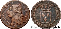 LOUIS XVI Sol dit à l écu 1789 Marseille
