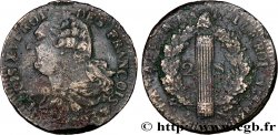 CONVENZIONE NAZIONALE 2 sols dit  au faisceau , type FRANÇOIS 1793 Arras