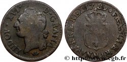 LOUIS XVI Demi-sol dit à l écu 1789 Toulouse