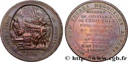REVOLUTION COINAGE Monneron de 5 sols au serment (An IV), 3e type 1792 Birmingham, Soho