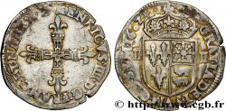 HENRY IV Quart d écu de Béarn 1602 Morlaàs
