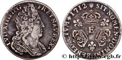 LOUIS XIV LE GRAND OU LE ROI SOLEIL Dixième d écu aux trois couronnes 1712 Tours