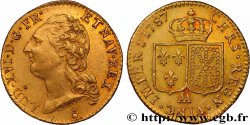 LOUIS XVI Louis d or aux écus accolés 1787 Metz SUP
