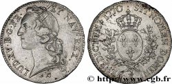 LOUIS XV DIT LE BIEN AIMÉ Écu aux branches d’olivier, tête ceinte d’un bandeau 1770 Tours TTB