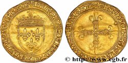 CHARLES VIII Écu d or au soleil n.d. Tours TTB+