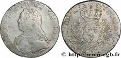 LOUIS XV DIT LE BIEN AIMÉ Écu aux branches d olivier, buste habillé 1733 Aix-en-Provence