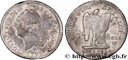LOUIS XVI (MONARQUE CONSTITUTIONNEL) 30 sols dit au génie , type FRANCOIS 1793 Lille