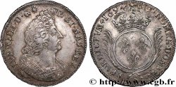 LOUIS XIV LE GRAND OU LE ROI SOLEIL Écu aux palmes 1694 Reims