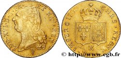 LOUIS XVI Double louis d’or dit aux écus accolés 1789 Bordeaux