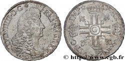 LOUIS XIV LE GRAND OU LE ROI SOLEIL Écu aux huit L, 1er type 1692 Poitiers SUP