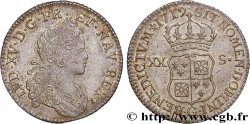 LOUIS XV DIT LE BIEN AIMÉ XX sols de Navarre 1719 Poitiers