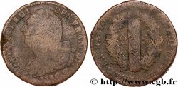 LOUIS XVI (MONARQUE CONSTITUTIONNEL) 2 sols dit au faisceau , type FRANCOIS 1792 Lille