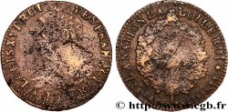 LOUIS XVI (MONARQUE CONSTITUTIONNEL) 2 sols dit au faisceau , type FRANCOIS 1792 Orléans