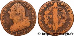 LOUIS XVI (MONARQUE CONSTITUTIONNEL) 2 sols dit au faisceau , type FRANÇOIS 1792 Lille