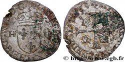 HENRY III Douzain aux deux H, 1er type 1576 La Rochelle