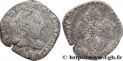 HENRY III Demi-franc au col gaufré 1578 Paris