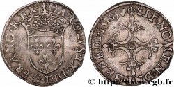 CHARLES IX Sol parisis, 1er type 1566 Poitiers