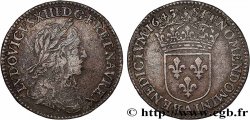LOUIS XIII LE JUSTE Douzième d écu, buste drapé et cuirassé (2e buste de Jean Warin) 1643 Paris, Monnaie du Louvre