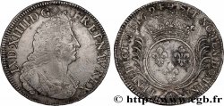LOUIS XIV LE GRAND OU LE ROI SOLEIL Écu aux palmes 1694 Paris