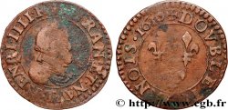 HENRY IV Double tournois, type de Nantes 1610 Nantes