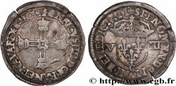 HENRI IV LE GRAND Huitième d écu, croix batonnée et couronnée de face 1603 Saint-Lô