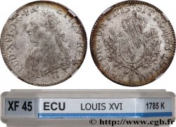 LOUIS XVI Écu aux branches d olivier 1785 Bordeaux