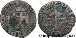 CHARLES VII LE VICTORIEUX Blanc à la couronne n.d. La Rochelle