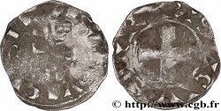 LUIGI VII  THE YOUNG  Denier parisis, 3e type n.d. Paris