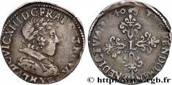 LOUIS XIII Demi-franc, 10e type 1640 Toulouse