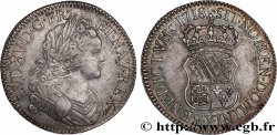 LOUIS XV DIT LE BIEN AIMÉ Écu dit  de France-Navarre  1718 Amiens TTB