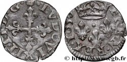 LOUIS XIV LE GRAND OU LE ROI SOLEIL Liard de Lyon 1656 Lyon TTB+