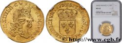 LOUIS XIV LE GRAND OU LE ROI SOLEIL Louis d or à l écu 1692 Amiens SPL64