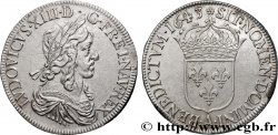 LOUIS XIII  Écu, buste drapé et cuirassé (2e buste de Jean Warin) 1643 Paris, Monnaie du Louvre XF/AU