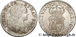 LOUIS XV THE WELL-BELOVED Écu dit de France-Navarre 1719 Paris