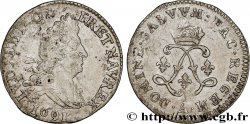 LOUIS XIV THE SUN KING Quatre sols aux deux L 1691 Paris