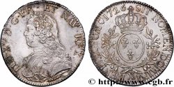 LOUIS XV DIT LE BIEN AIMÉ Écu aux branches d olivier, buste habillé 1726 Amiens SUP