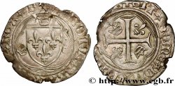 CHARLES VII LE VICTORIEUX Blanc à la couronne n.d. Bourges